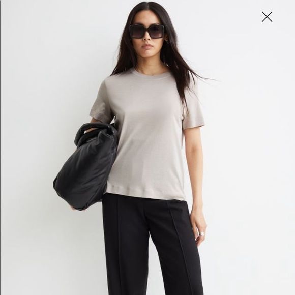 H&M Premium Silk Blend Tee - Picture 3 of 3